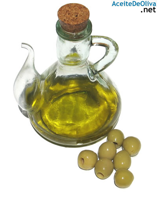 aceitera y olivas
