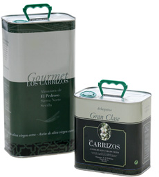 latas de aceite